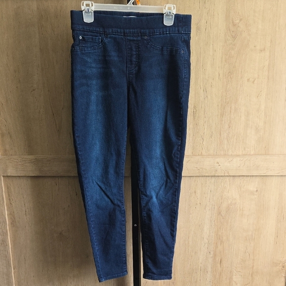 (J53) Signature by Levi Strauss Women's Deep Blue Jeggings - Picture 2 of 7